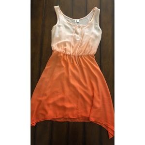 Ombré Chiffon Dress